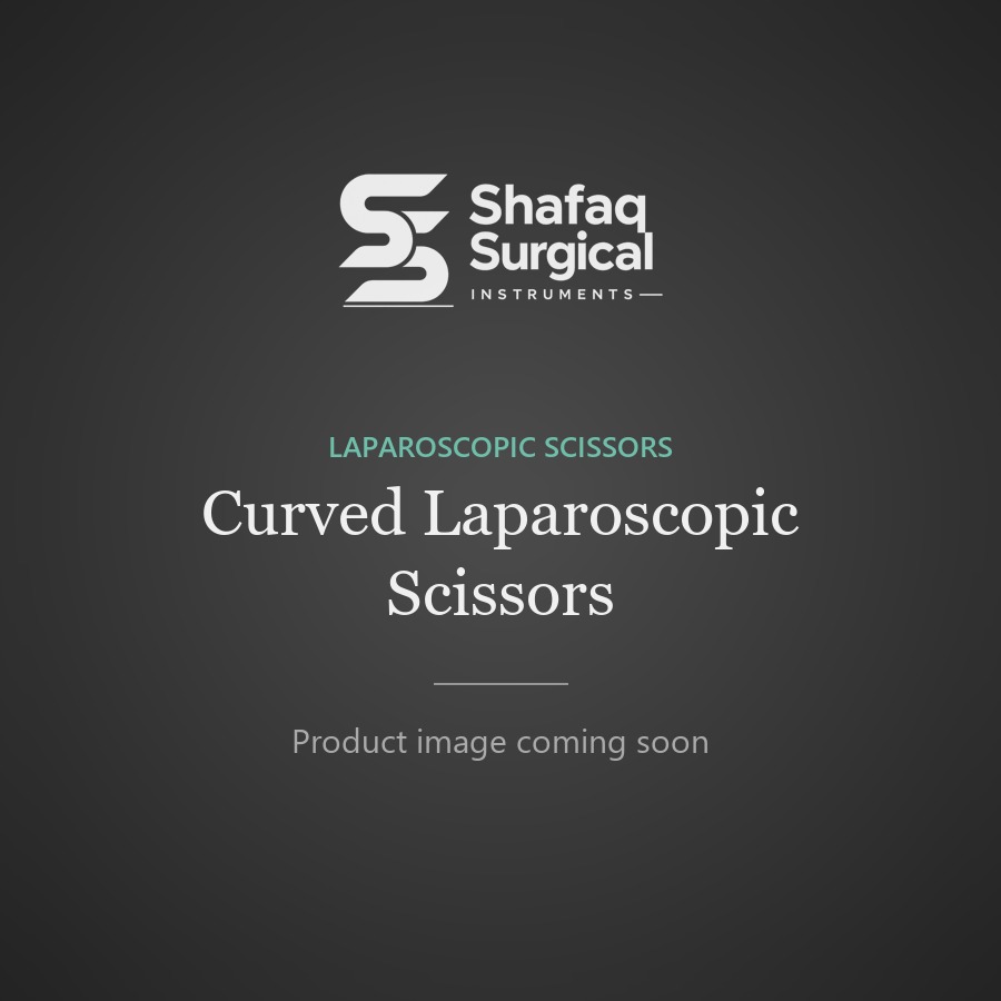 Curved Laparoscopic Scissors