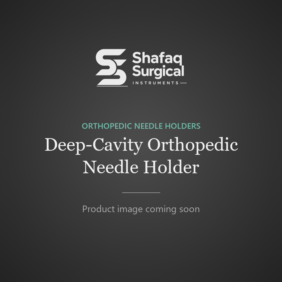 Deep-Cavity Orthopedic Needle Holder