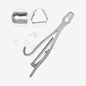 ratchet-bone-holding-forceps